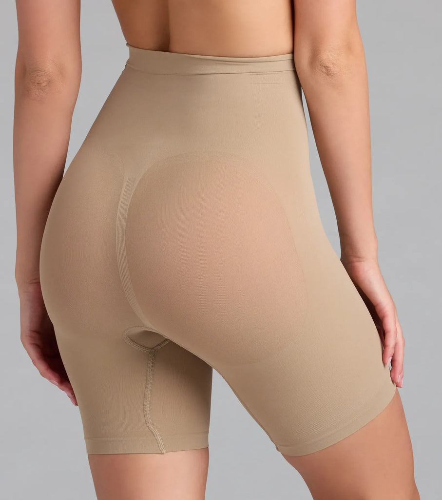 Non-Slip Shaper Shorts High-Rise Firming Seamless Airily
