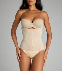 Hourglass Waist Corset Front Closure Sculpting Airily