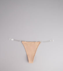 Clear Strap Thong Adjustable Seamless No Show Airily
