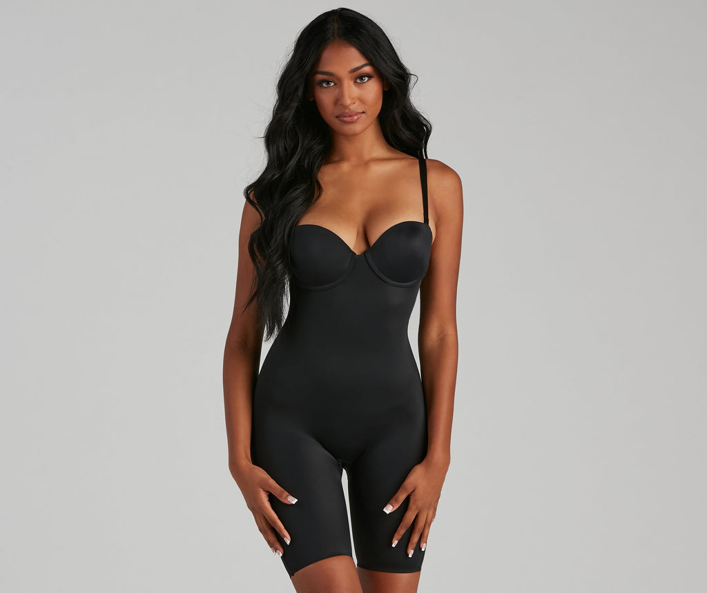 Full-Body Seamless Shaper with Adjustable Support – Airily