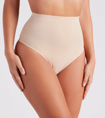 High-Rise Seamless Shaper with No-Slip Waistband – Airily