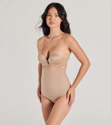 No Slip High Waist Brief Shaper Seamless Tummy Control Airily