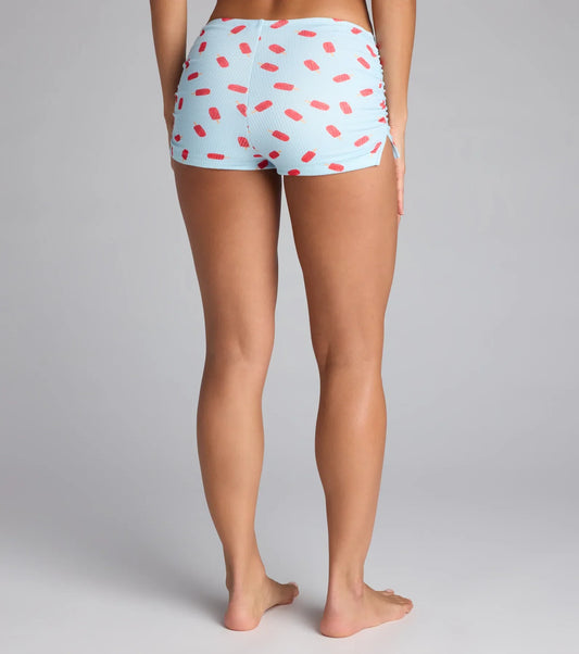 Cutie Popsicle Rib Pajama Shorts Airily