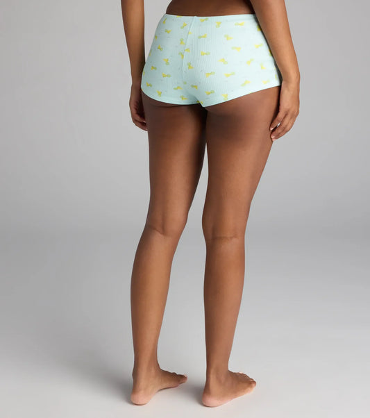 Cutie Margarita Rib Pajama Shorts Airily
