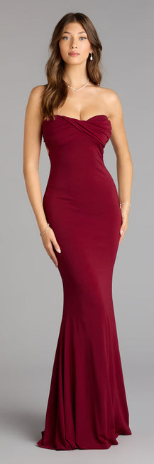 Strapless Sweetheart Mermaid Formal Dress