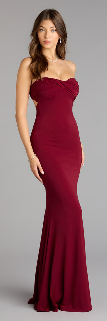 Strapless Sweetheart Mermaid Formal Dress